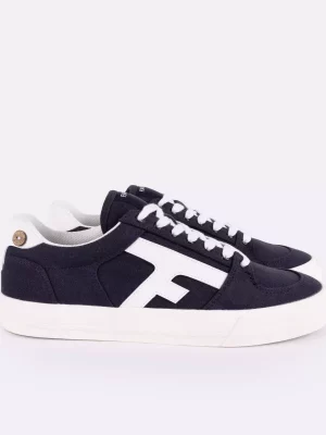 Accessoire Chaussures Basket Coton Bleu Fonce
