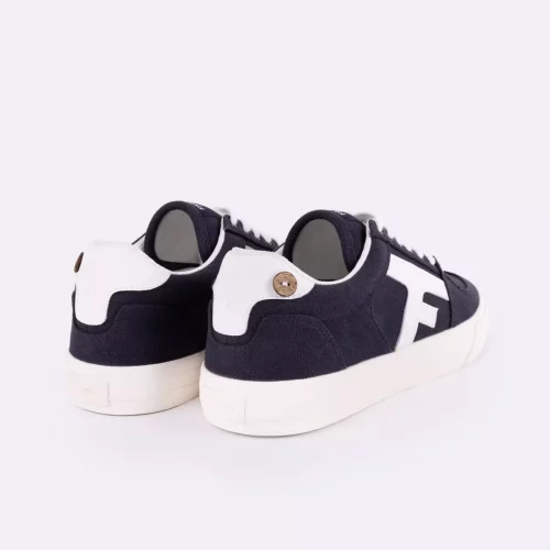 Accessoire Chaussures Basket Coton Bleu Fonce – Image 3