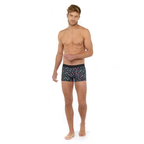 Accessoire Shorty Print Amour Noir Fonce