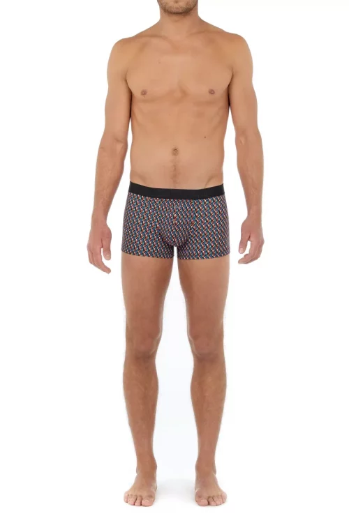 Accessoire Shorty Imp Geometrique Orange Moyen – Image 3