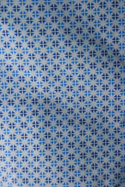 Chemise Manches Longues Ville Imp Geo Fleches Modern Bleu Clair – Image 2