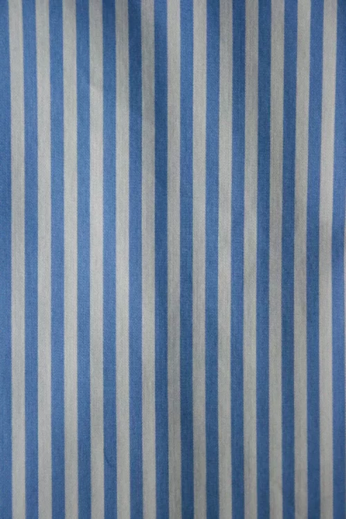 Chemise Manches Longues Ville Rayure Baton Modern Bleu Clair – Image 2