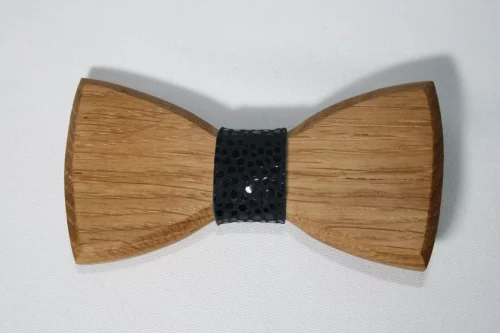 Accessoire NŒud Noeud Bois Marine Bleu Fonce