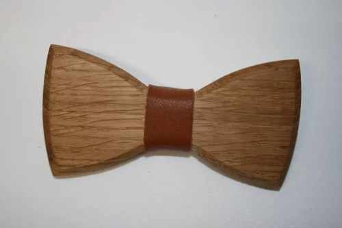 Accessoire NŒud Noeud Bois Cognac Beige Moyen