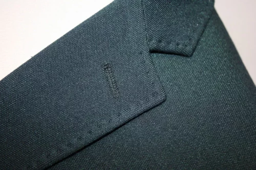 Veste Ville Maille Piquee Actu Vert Fonce – Image 3