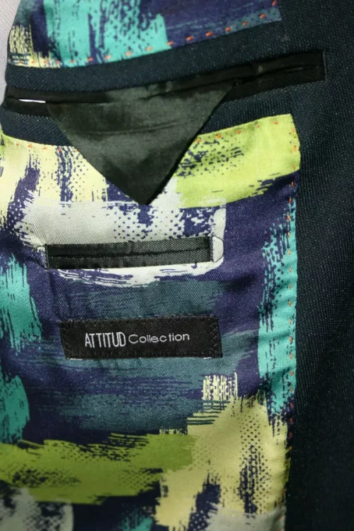 Veste Ville Maille Piquee Actu Vert Fonce – Image 5