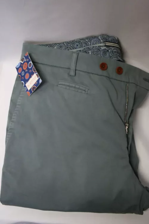 Pantalon Sport Chino Hamilton Vert Moyen – Image 2