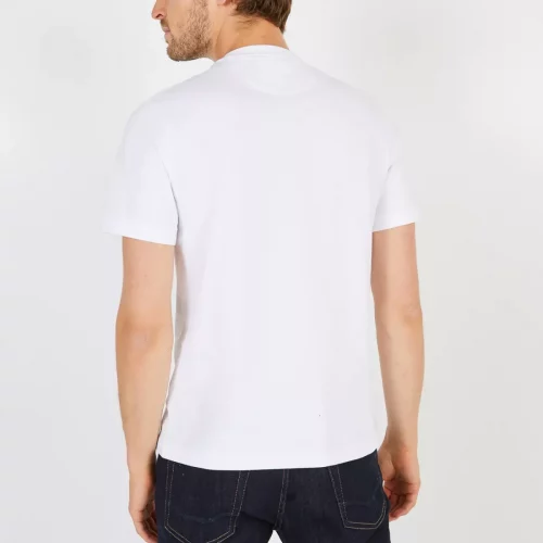 T-shirt Manches Courtes Print Eden Poitrine Blanc – Image 2