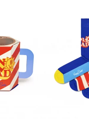 Accessoire Chaussettes Trio Mug Dad Bleu Clair