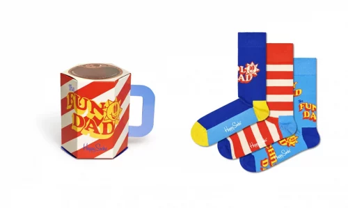 Accessoire Chaussettes Trio Mug Dad Bleu Clair