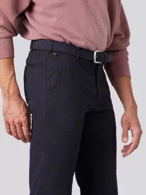 Pantalon Sport Gabardine Stretch Grand Teint Bleu Fonce
