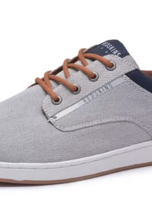 Accessoire Chaussures Rk Toile Chine Gris Moyen