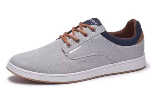 Accessoire Chaussures Rk Toile Chine Gris Moyen