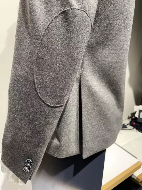 Veste Ville Jersey 1000 Raies Las Gris Moyen – Image 3