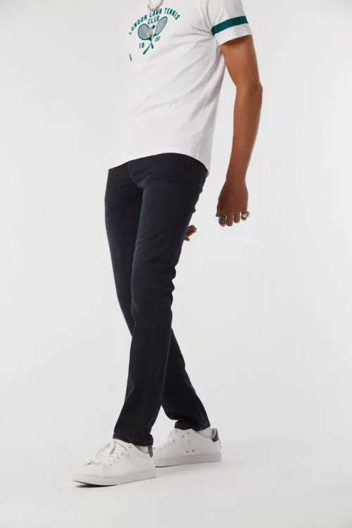 Jean Denim Jog Jeans Dark Blue Bleu Fonce – Image 3