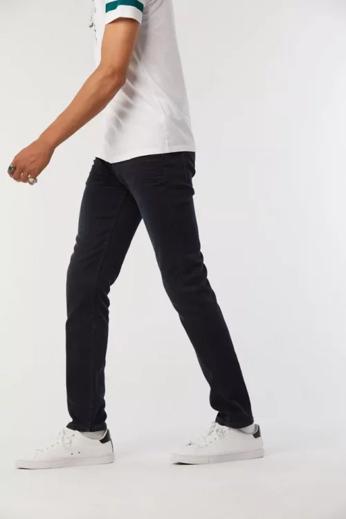 Jean Denim Jog Jeans Dark Blue Bleu Fonce – Image 4