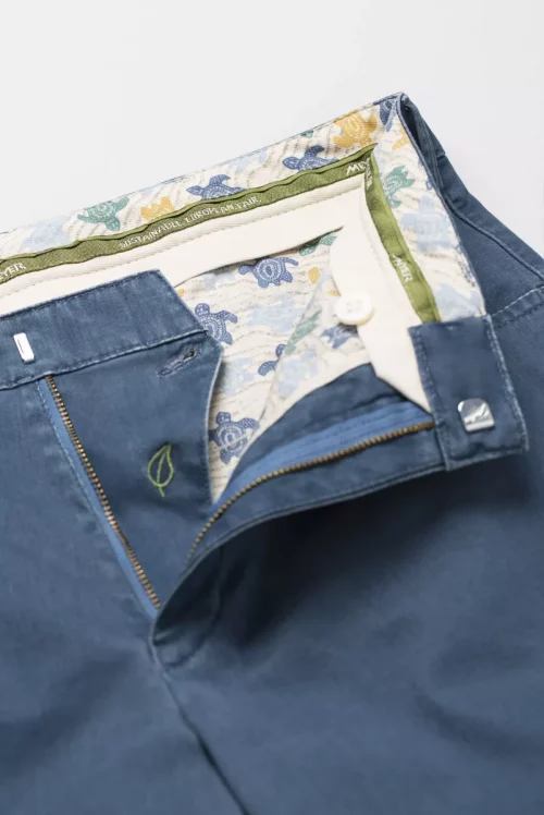 Pantalon Sport Gabardine Stretch Lavee Bleu Moyen – Image 4