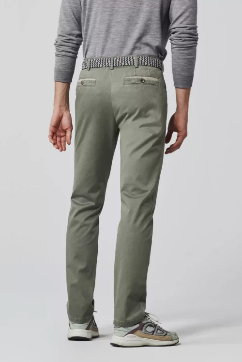 Pantalon Sport Gabardine Stretch Lavee Vert Moyen – Image 2