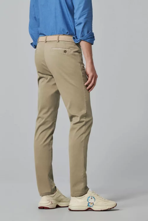 Pantalon Sport Imp Pointille Beige Moyen – Image 2