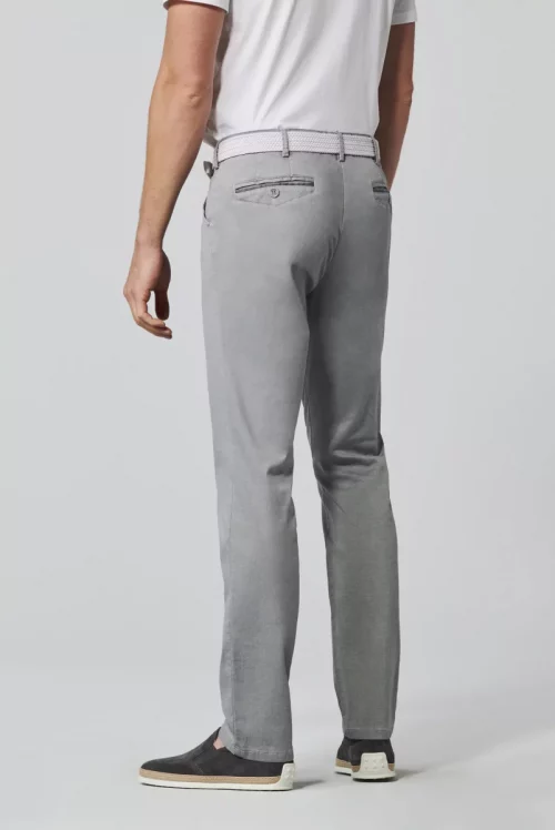 Pantalon Sport Oxford Double Face Gris Clair – Image 2