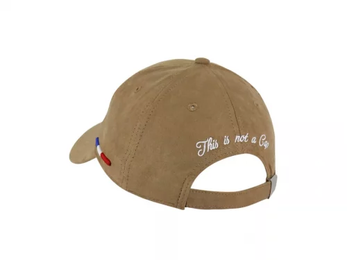 Accessoire Casquette Suedine Beige Moyen – Image 2