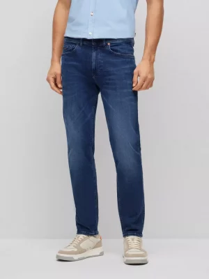 Jean Denim Soft Motion Stone Delave Bleu Moyen