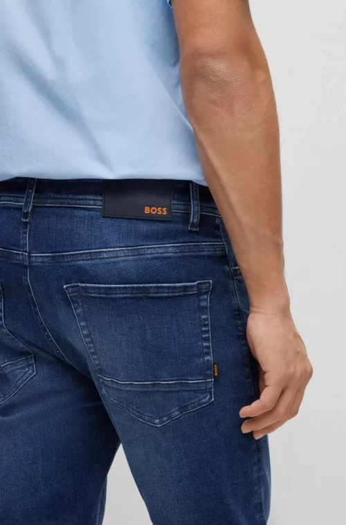 Jean Denim Soft Motion Stone Delave Bleu Moyen – Image 2