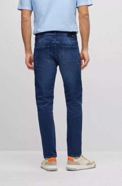 Jean Denim Soft Motion Stone Delave Bleu Moyen – Image 3