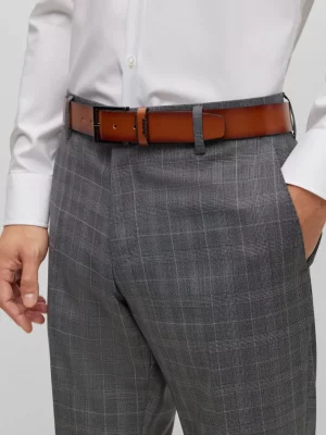 Accessoire Ceinture Ardillon Logo Beige Moyen