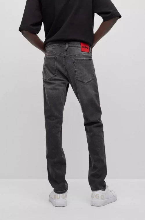 Jean Denim 708 Denim Gris Gris Moyen – Image 2