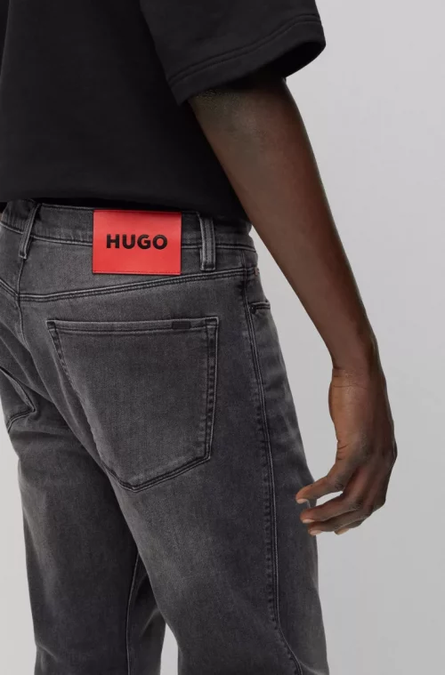 Jean Denim 708 Denim Gris Gris Moyen – Image 3