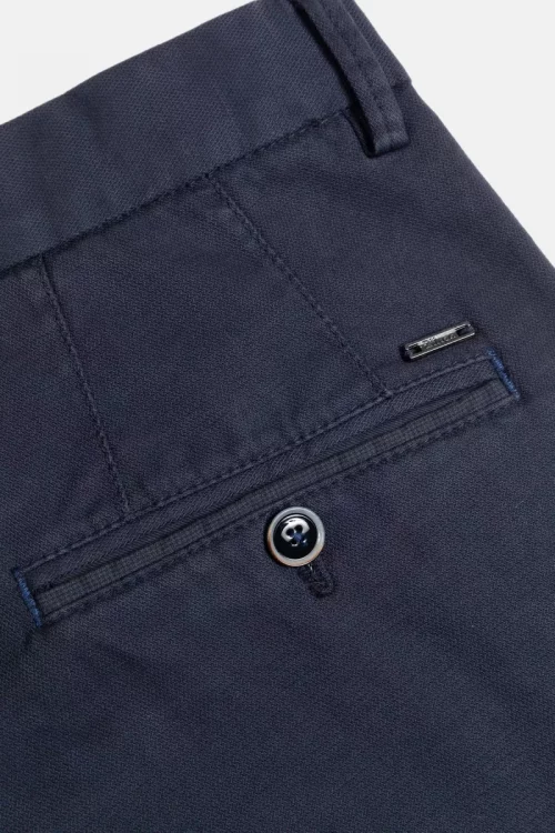 Pantalon Sport Lyocell Stretch Bleu Fonce – Image 4