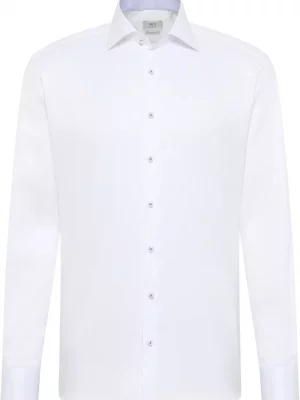 Chemise Manches Longues Ville 1863 Unie Avec Oppo Blanc