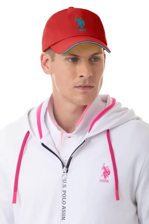 Accessoire Casquette Coton Us Rouge Moyen
