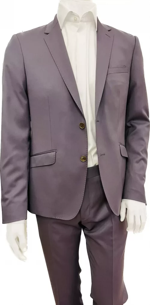 Costume 2 Pieces Serge Violine Las Bang Violet Moyen