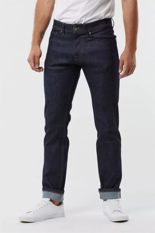 Jean Denim Made In France Brut Bleu Fonce