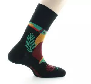Accessoire Chaussettes Toucan Noir Fonce