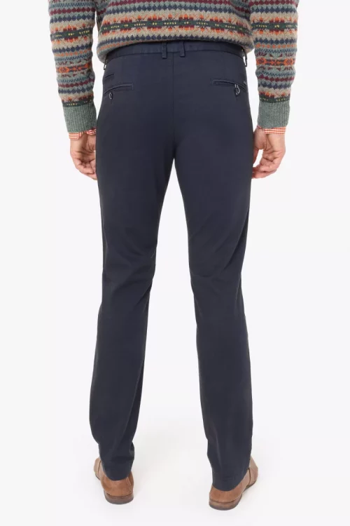 Pantalon Sport Lyocell Canvas Bleu Fonce – Image 2