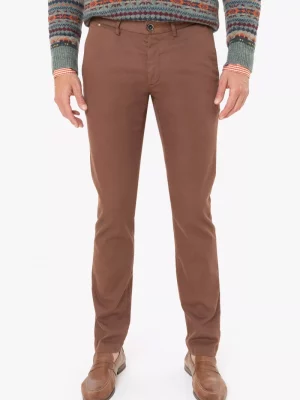 Pantalon Sport Lyocell Canvas Beige Moyen