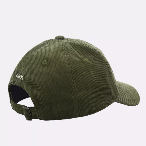 Accessoire Casquette Us Velours Kaki Moyen – Image 3