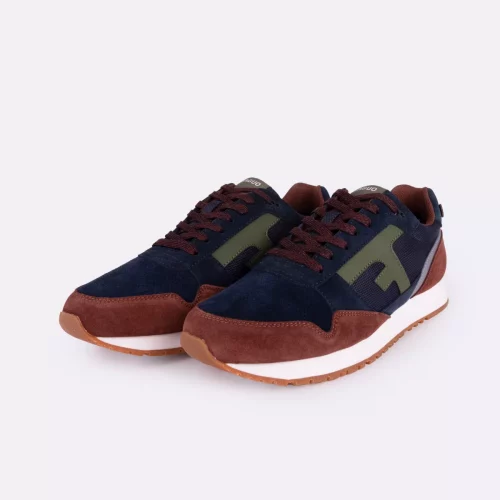 Accessoire Chaussures Running Suede Nylon Bleu Fonce – Image 4