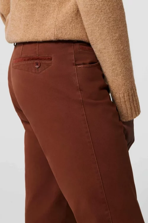 Pantalon Sport Double Teinture Orange Moyen – Image 3