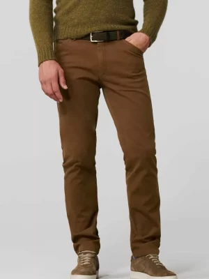 Pantalon Sport Natte Coton Beige Moyen