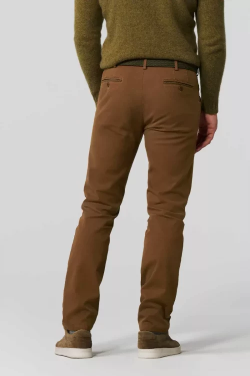 Pantalon Sport Natte Coton Beige Moyen – Image 2