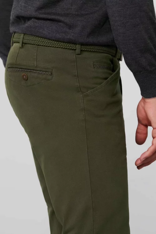 Pantalon Sport Natte Coton Kaki Moyen – Image 3