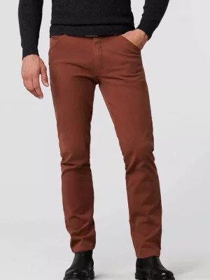 Pantalon Sport Natte Coton Orange Moyen