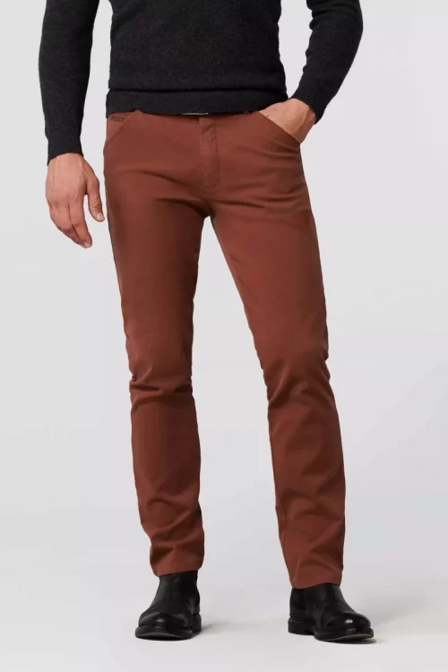 Pantalon Sport Natte Coton Orange Moyen