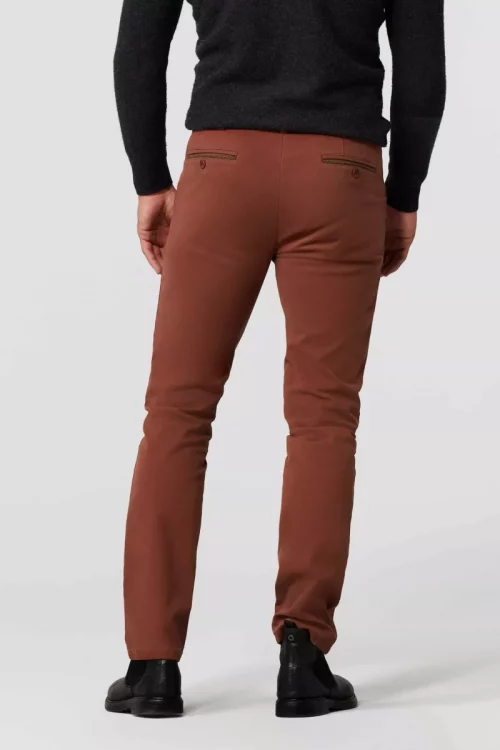 Pantalon Sport Natte Coton Orange Moyen – Image 2