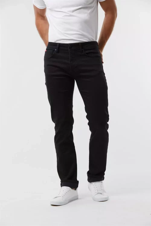 Jean Denim Jog Jeans Black Noir Fonce