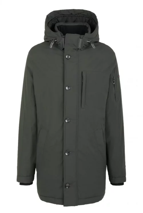 Grosse Piece Parka Nylon Flexcity Kaki Fonce